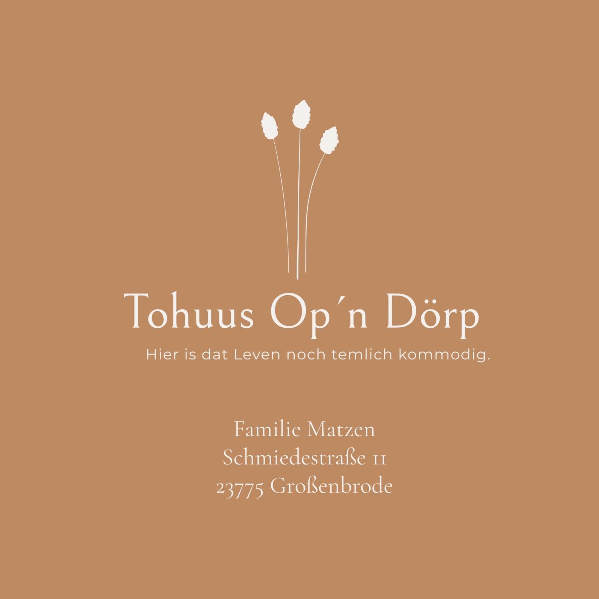 Tohuus Op'N Doerp Leilighet Großenbrode Eksteriør bilde
